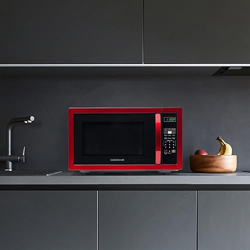 Vista 42 de Farberware Horno microondas de encimera de 1.1 pies cúbicos – 1000 vatios de potencia, ajustes de cocción automática, descongelación, fácil limpieza