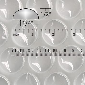 Bubble Cushioning Protective Packaging Large 1/2 (12 Wide x 65' Length)