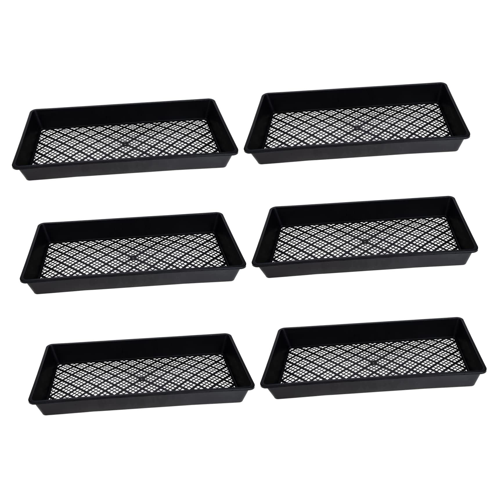 INOOMP 6pièces Lot de Plateaux De Culture pour Et Germination pour Plantes Haricots Mungo Arachides Et Haricots Noirs