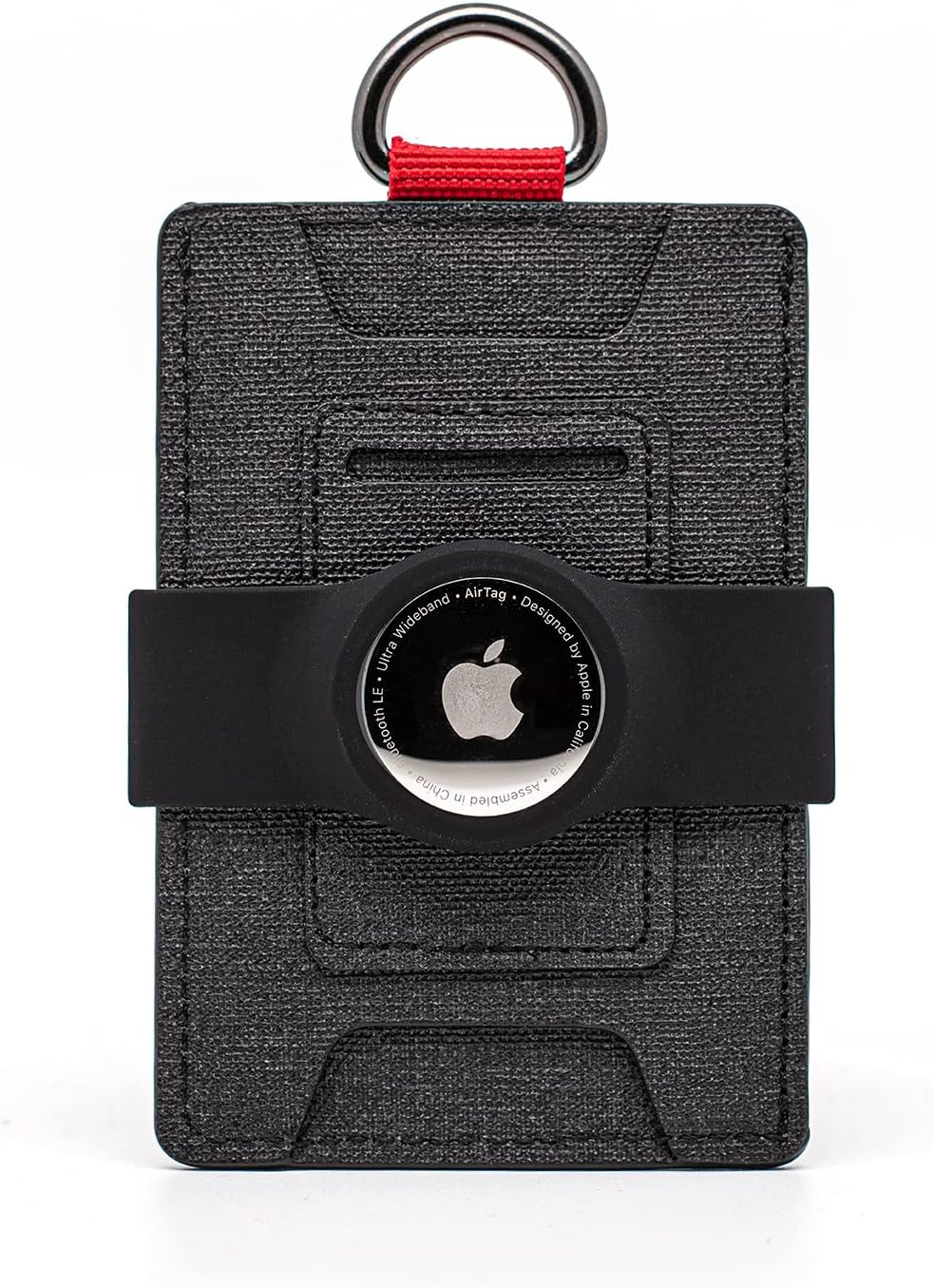 Dango Slim Minimalist Wallet for Men - RFID Blocking - Durable Dtex Water Resistant Material- AirTag, Black