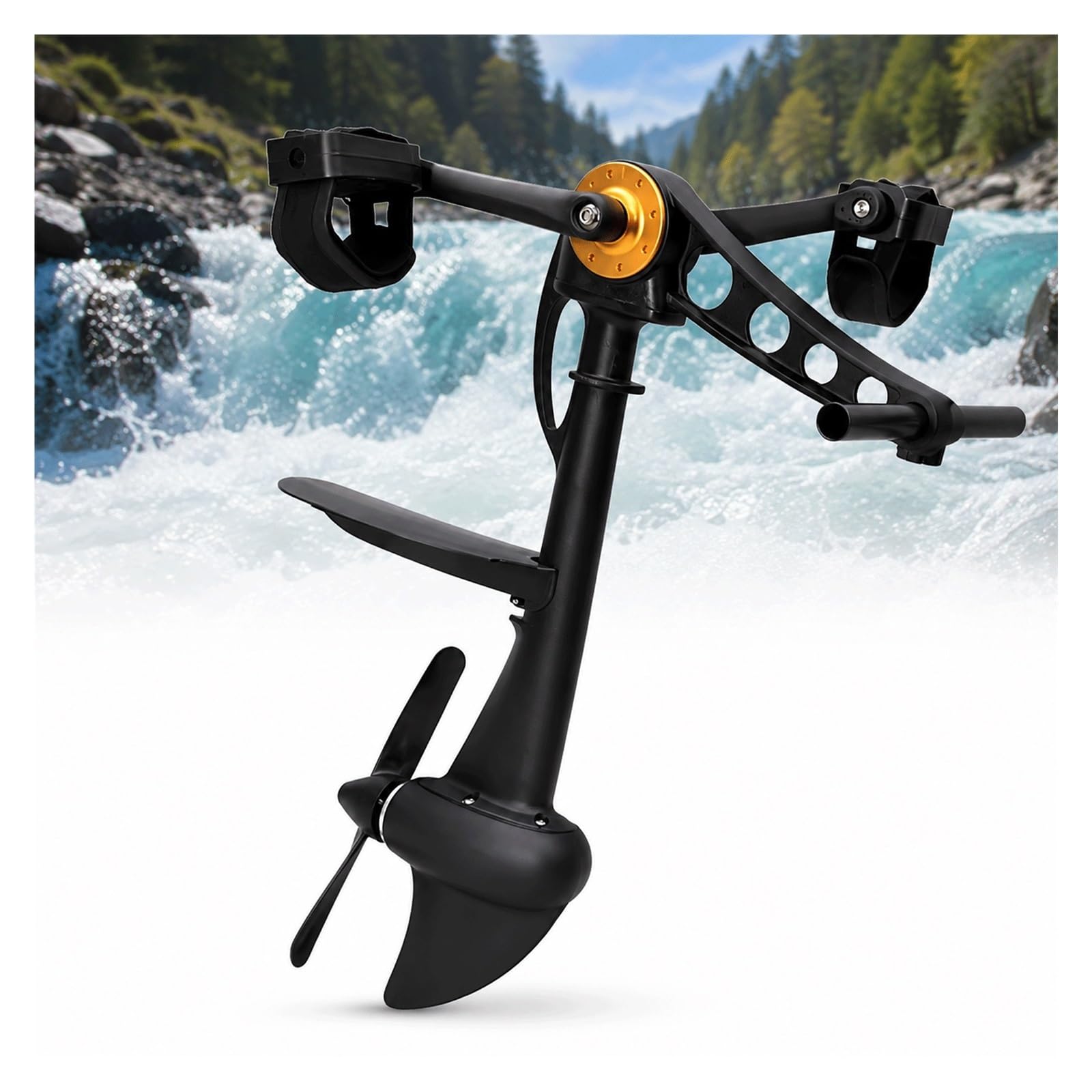 Kit Di Propulsione A Pedali For Kayak, Propulsione For Kayak Tutto In Uno | Con Pedaliera Integrata, Per Battute Di Pesca E Caccia In Mare Aperto Per Adulti