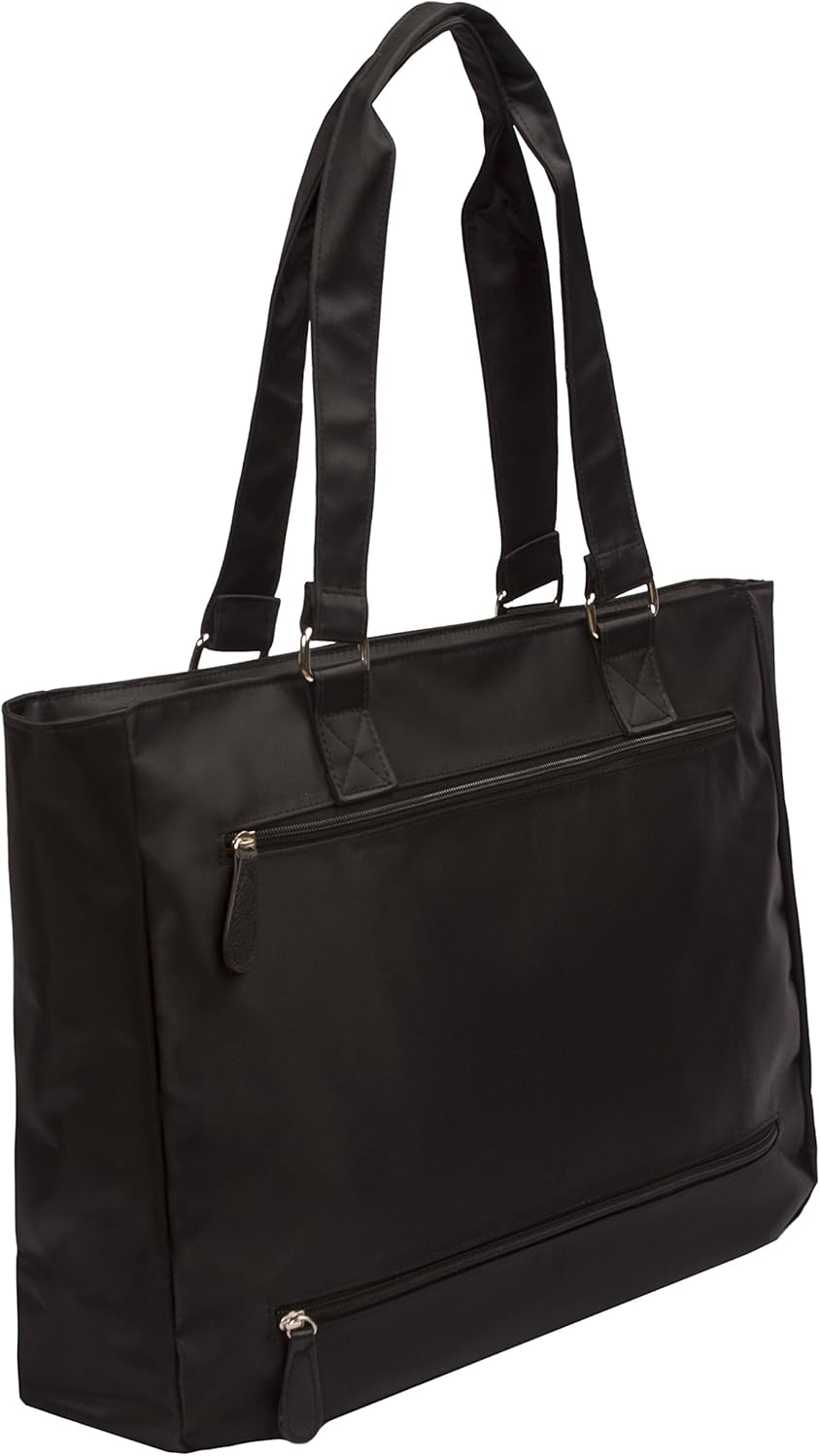 nylon laptop tote