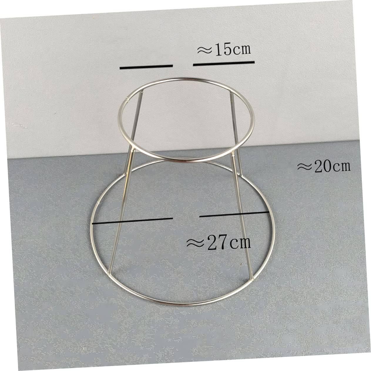CIYODO Stainless Steel Seafood Rack Pizza Stand Dual Grilling Plate Holder for Restaurants Home Use Multi Functional Food Display Accessory