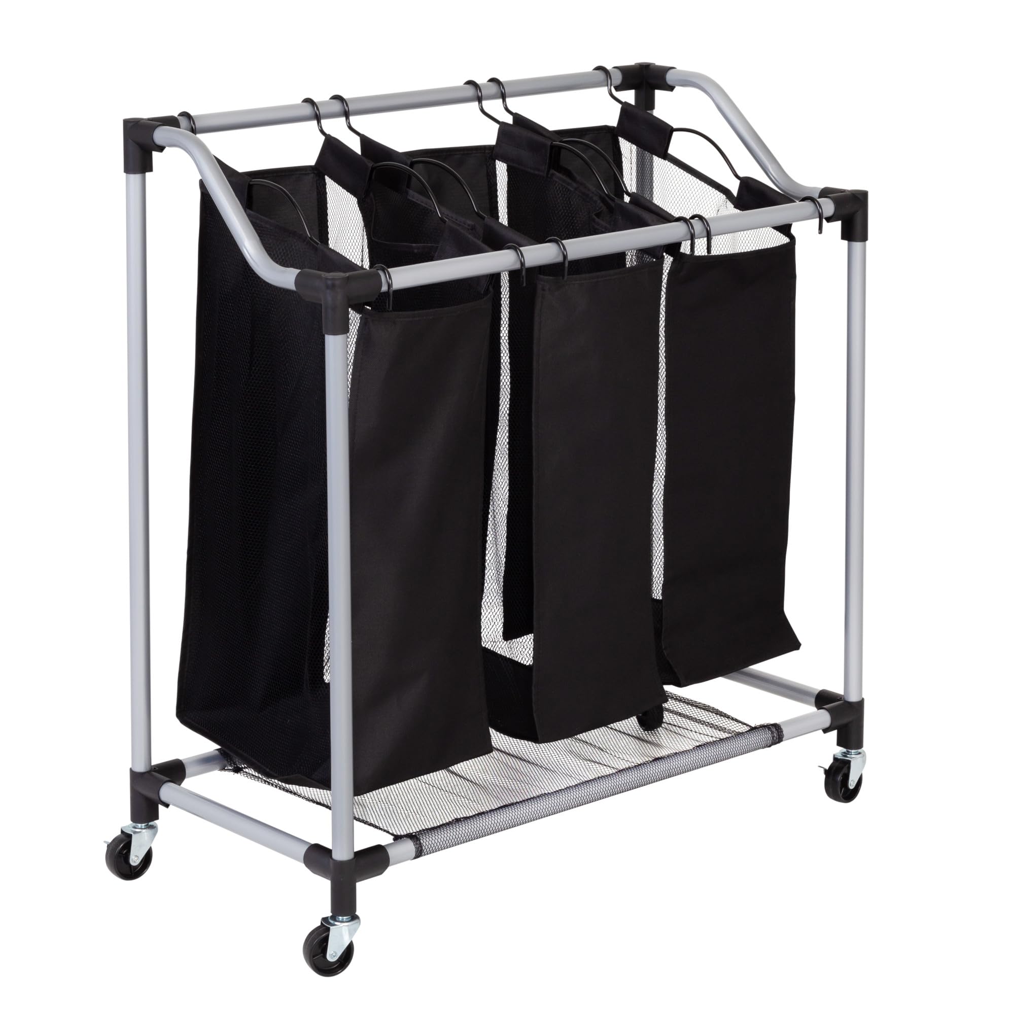 Clasificador triple vertical Honey-Can-Do para el orden en el baño y cocina