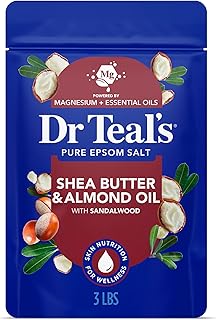 Dr Teal's Epsom Bath Salt - Shea Butter & Almond Oil