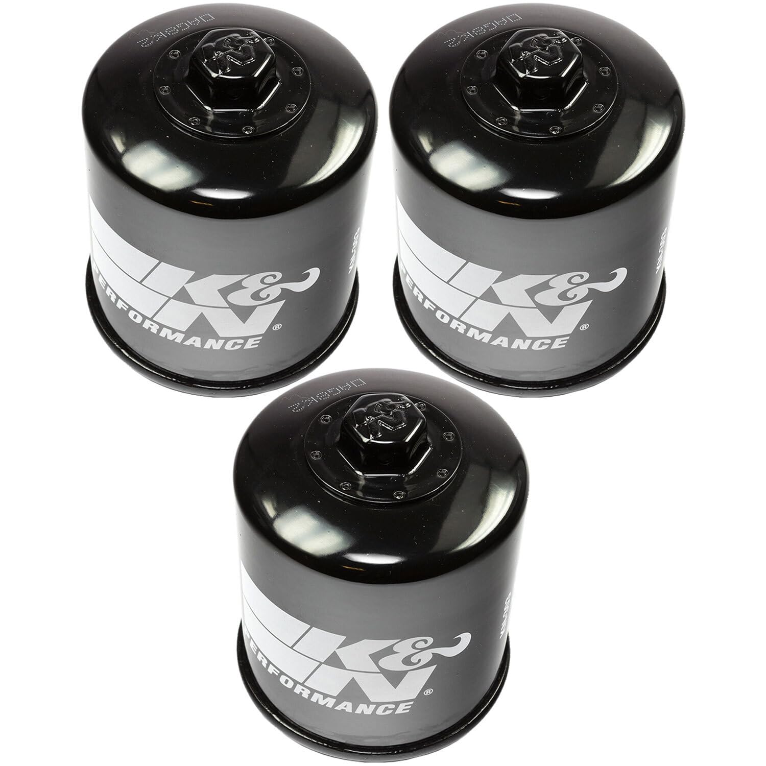 K&N KN-303 Filtre à Huile Moto Haut De Gamme - Compatible Honda, Kawasaki, Yamaha Et Plus