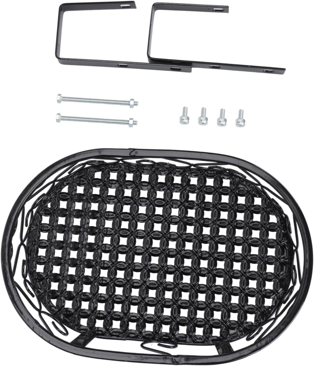 HANABASS 1Pc Wall Mounted Ironwork Flowerpot Shelf Hanging Plant Rack for Balcony Courtyard Durable Bonsai Storage Holder with Hooks for Plants Display