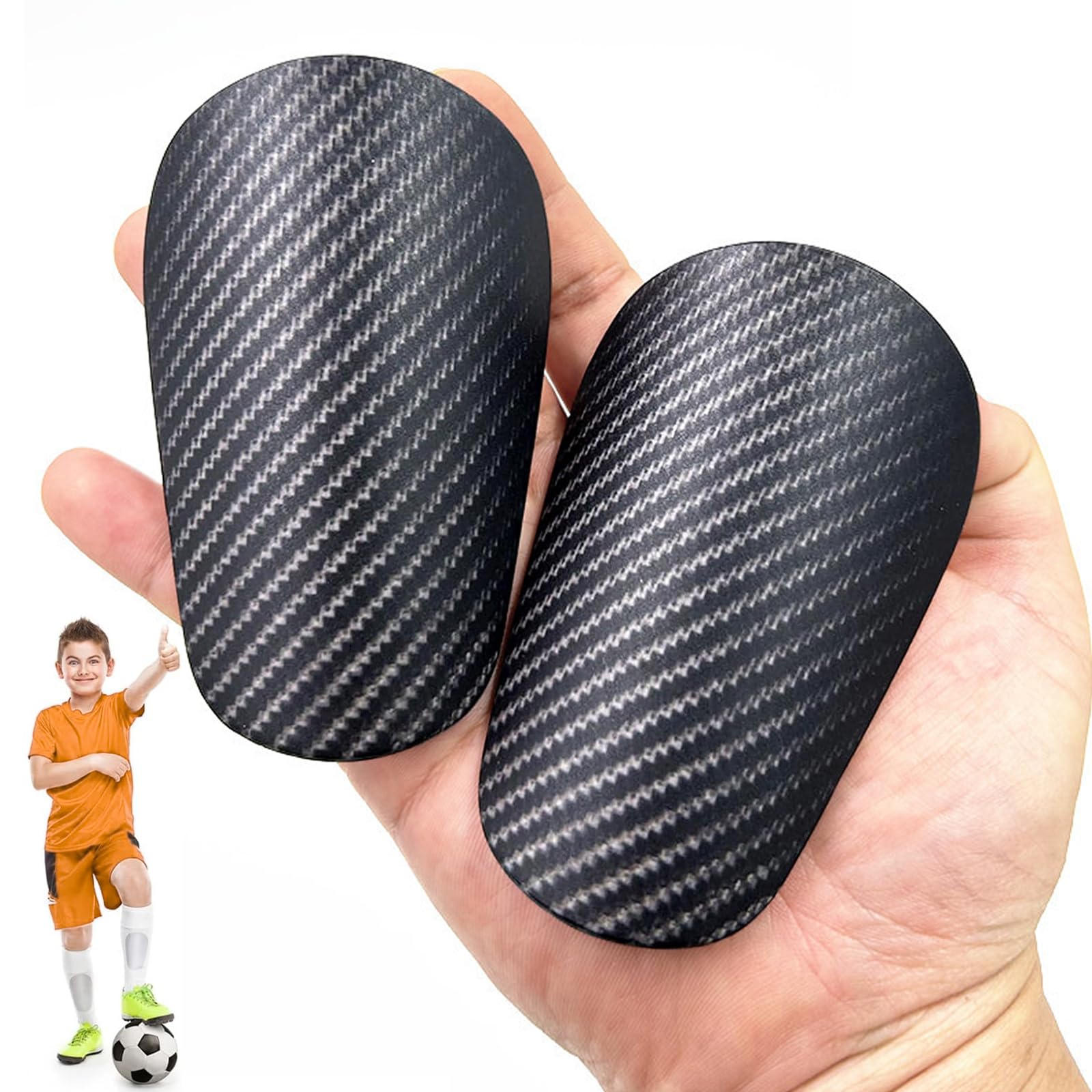 6 Paires De Mini Protège-tibias Football - Marki Tienda