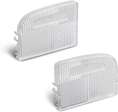 Cubierta de luz interior de cúpula para techo Mapa de techo Lente de luz 34401-SDA-A21 34402-SDA-A21 lado derecho izquierdo Compatible con Honda