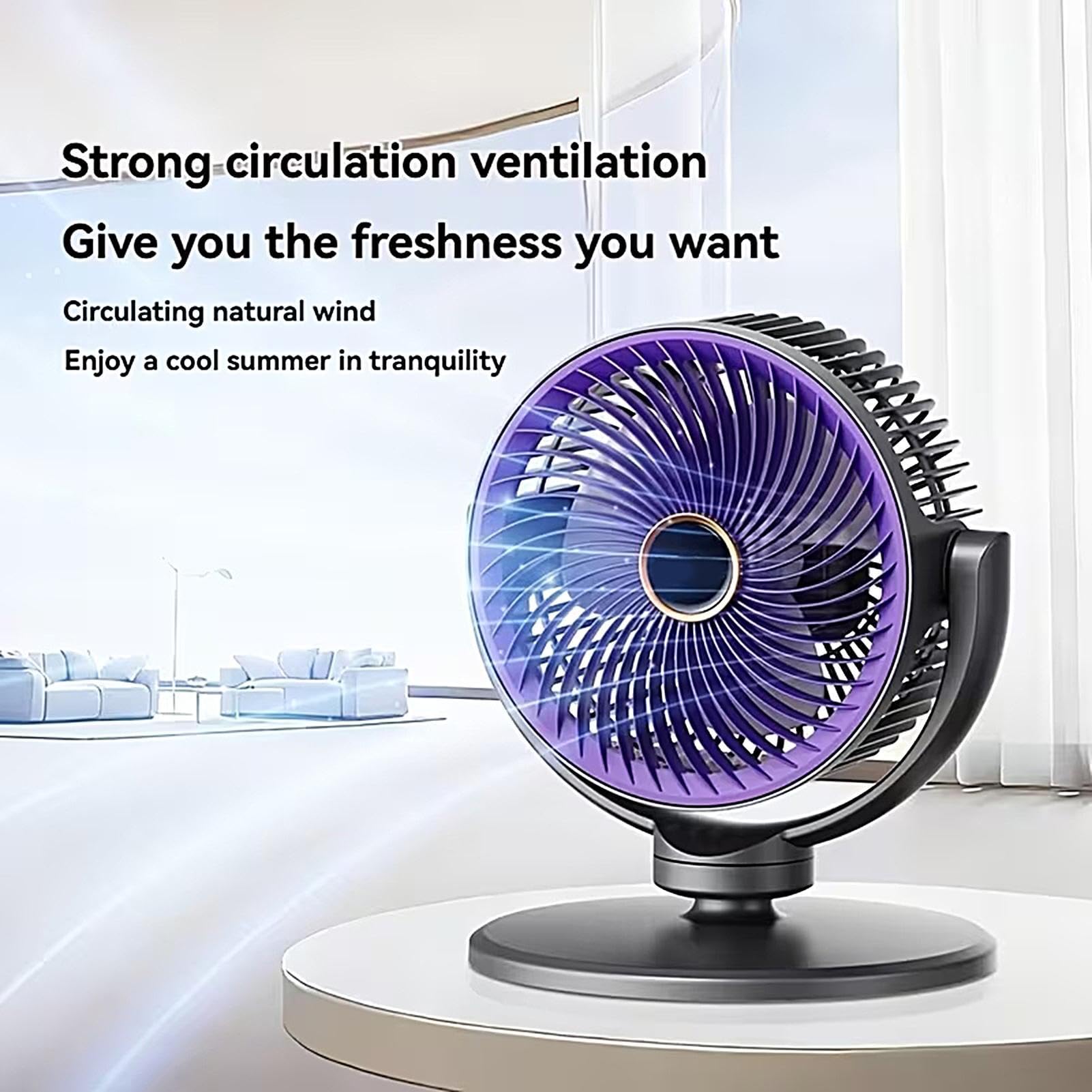 Ventilatore a piantana 5 Velocità, Altezza Regolabile, Raffreddamento | Ventilatore A Circolazione D'Aria Rinfrescante Per Proprietari, Ufficio, Camera Da , Studio, Camper