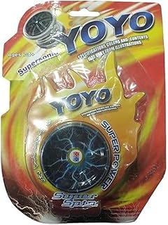 لعبة يويو معدن سوبر سونيك، قد تختلف الألوان والمحتويات عن الرسوم التوضيحية (تصميم برق)