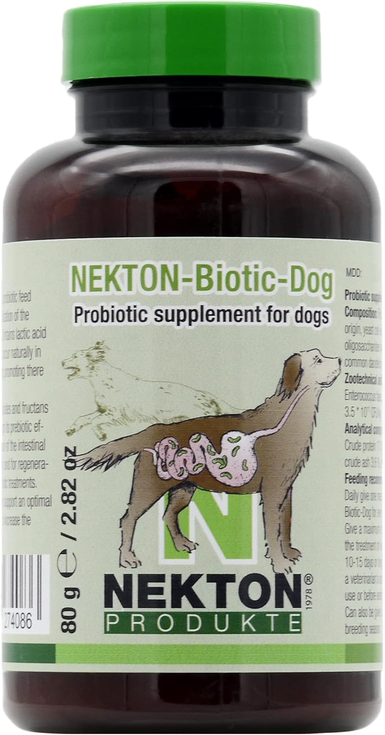 Nekton Biotic-Dog Probiotic Supplement for Dogs 80gm (2.8oz)