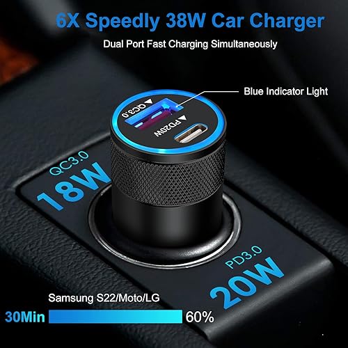 Miniatura 5 de Samsung - Cargador de teléfono Android de carga rápida para Galaxy A17 A16 S25 Ultra S24 A15 A13 A14 5G A53 S22 FE S21 A25 A23, enchufe de cargador