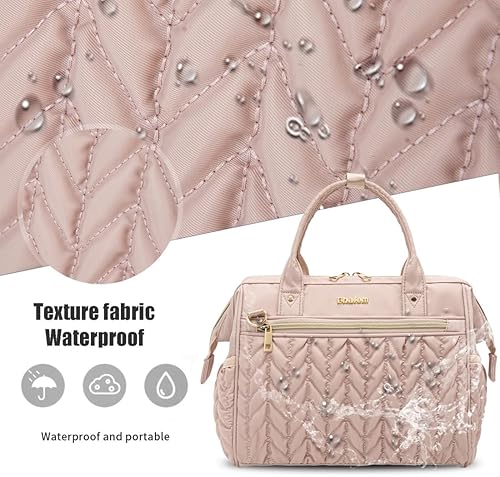 Miniatura 8 de Bolsa de pañales pequeña, bolsa de bebé, mochila convertible para mujer