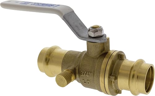 NIBCO Fig No PC-FP600A-D-LF, LF Brass Ball Valve, 3/4 in. x 3/4 in.