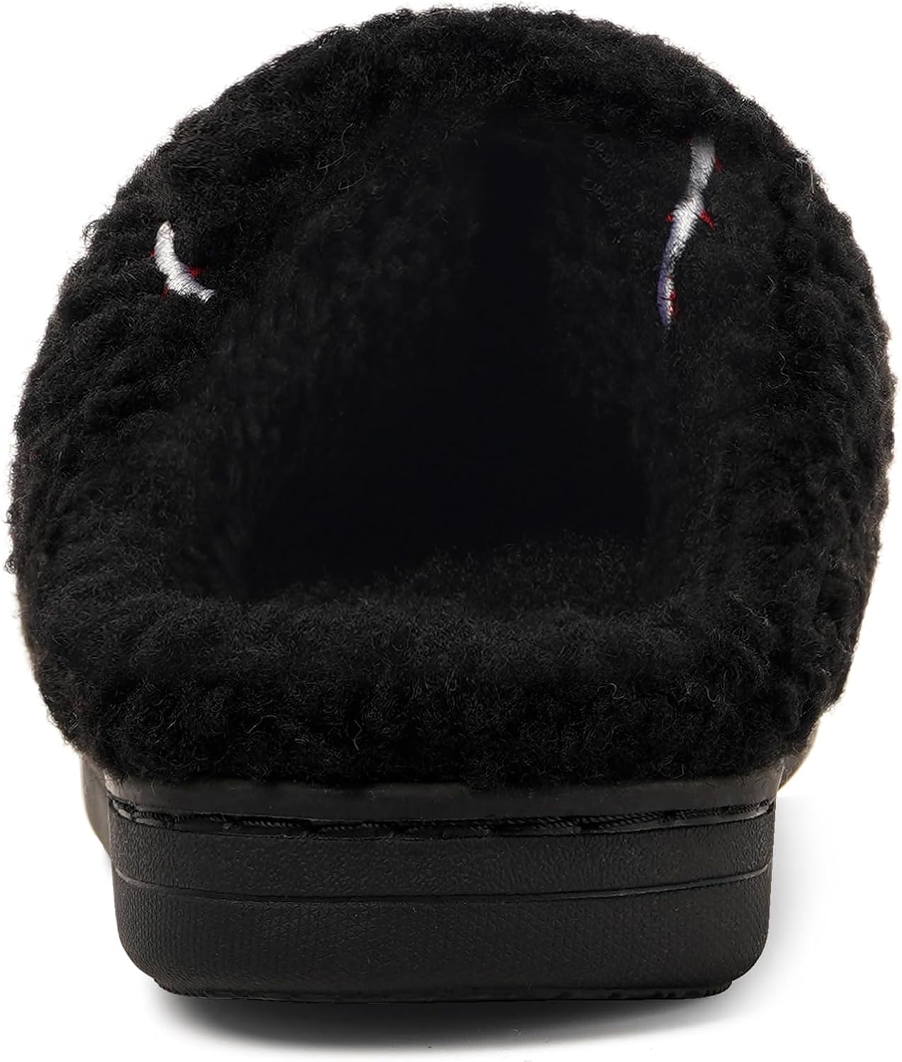 Womens Mens Ball Sports Slippers Winter Warm Plush Lined House Shoes Memory Foam Cozy Slip On Indoor Home Bedroom Slippers with Non Slip Sole - Image 5