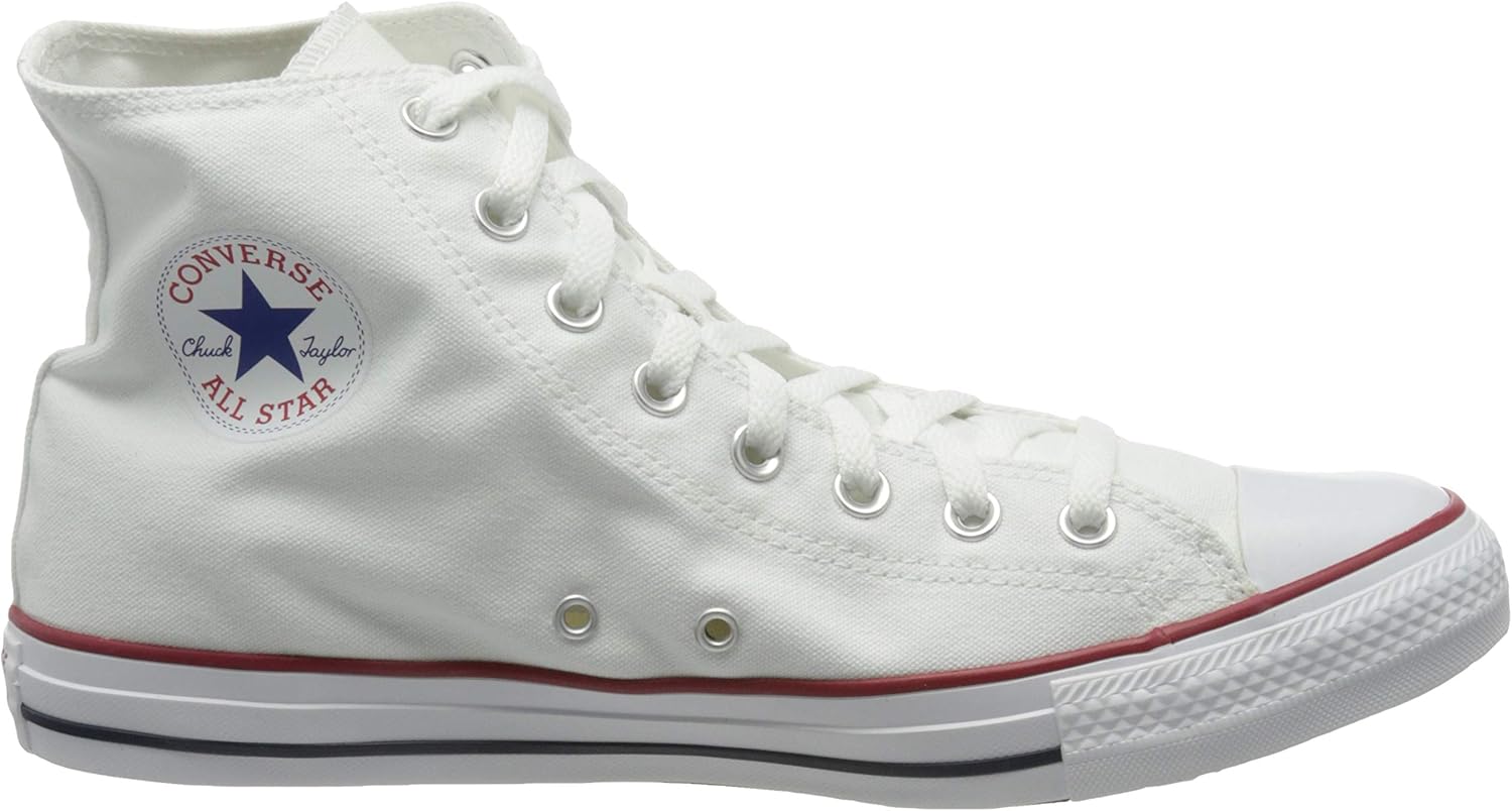 Vista 6 de Tenis altos CONVERSE Chuck Taylor All Star blanco
