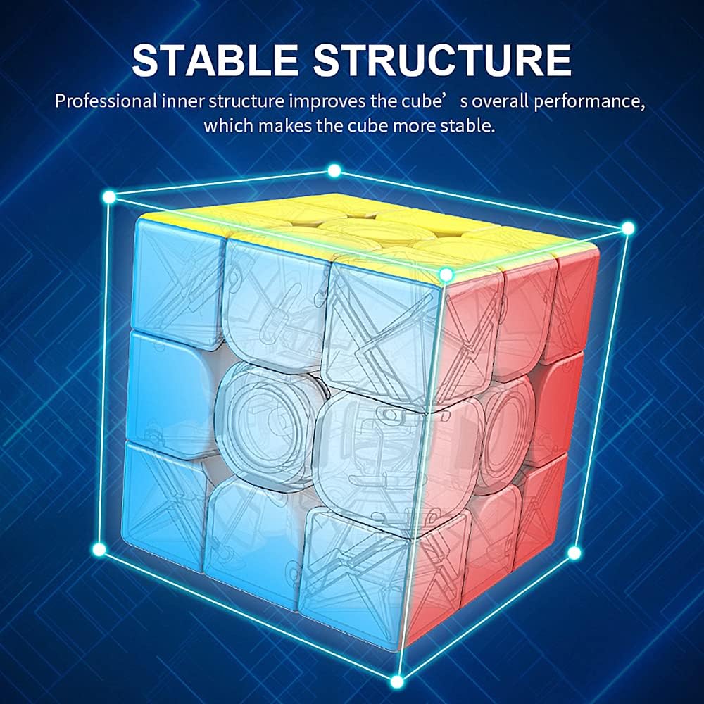 LiangCuber Moyu Meilong 3x3 Speed Cube Stickerless 3x3x3 Puzzle Cubes