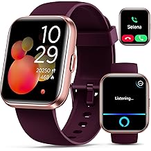 Smartwatch for Women, Compatible with Android &amp; iPhone, 1.8'' Fitness Tracker Watch with Alexa, Call &amp; Notification Alerts, Heart Rate &amp; Sleep Monitor, 120 Sports Modes, Waterproof Watch for Women