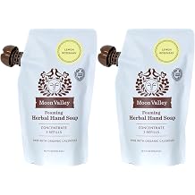 Moon Valley Foaming Hand Soap Refill Pouch, Lemon Rosemary, 2-Pack