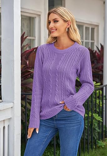 Miniatura 3 de Rosa Queen Suéter de punto para mujer con cuello de tortuga