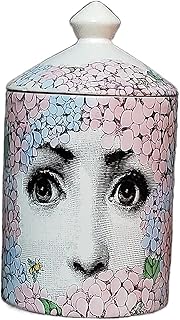 Lip Candle Holder Handmade Candles Jar Retro Girl Face Storage Ceramic Caft Home Decoration Storage Box
