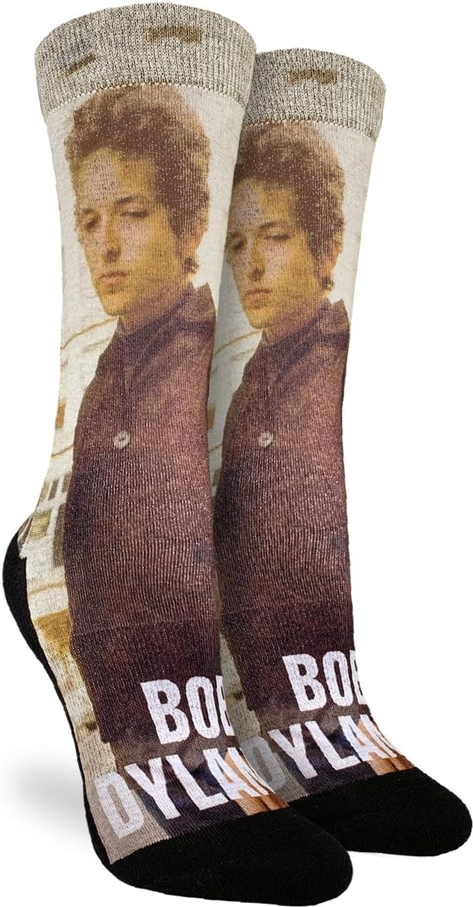 Good Luck Sock Women's Bob Dylan Socks, Adult