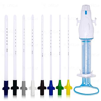 Otica Sterimed Manual Aspiration Kit Double Pinch Valve/Autoclavable - White