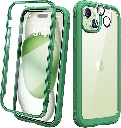 Miniatura 171 de Diaclara Funda magnética diseñada para iPhone Air, protector de pantalla de cuerpo completo, compatible con MagSafe, funda militar a prueba de Azul