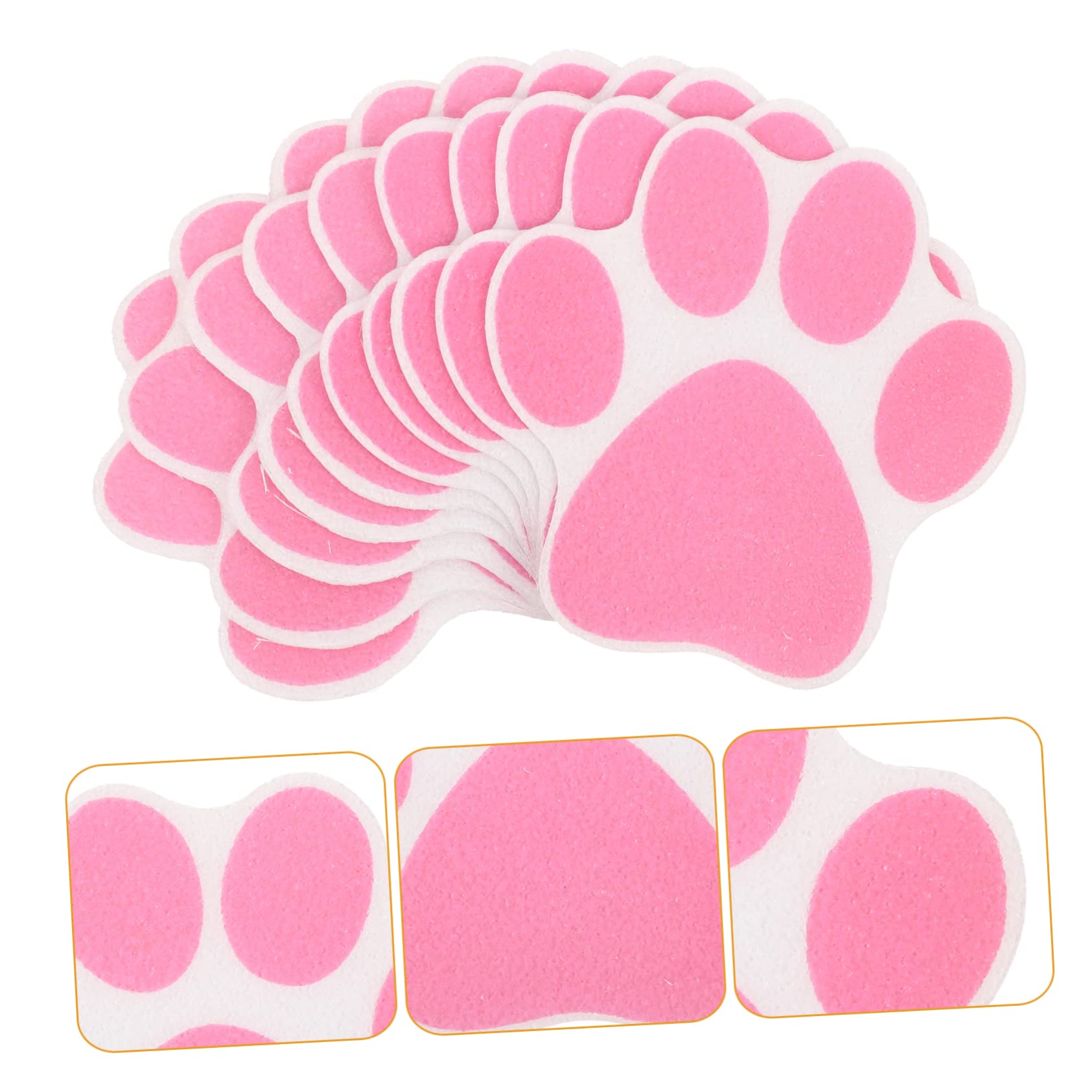 MAGICLULU 50stücke Antirutsch Aufkleber Mit Süßem Pfotenmotiv Für Dusche Und Küche rutschfeste Bodensticker Für Badezimmer Und Treppen