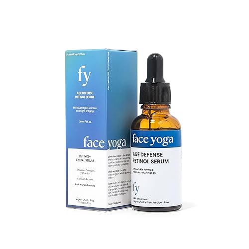 Age Defense - Suero de retinol, suero facial vegano antienvejecimiento para arrugas, líneas finas, manchas oscuras, cicatrices de acné, estimula la