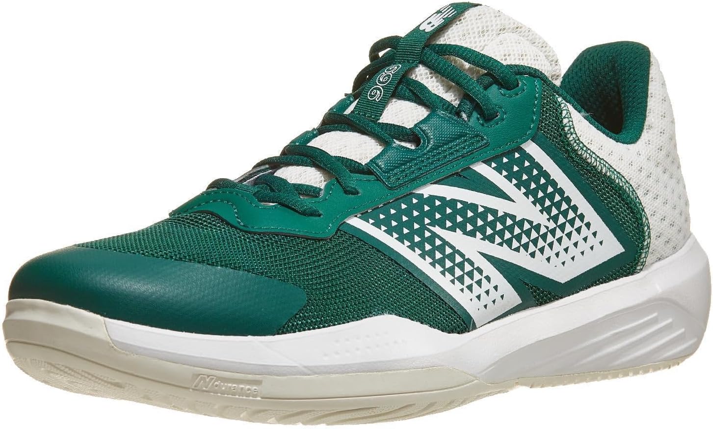 New Balance Men's 696 V6 Tennis Shoe, Marsh Green/Natural Mint, 8.5
