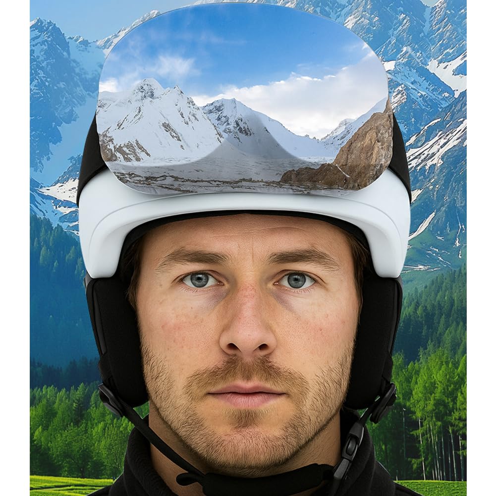 Housse de Protection pour Lunettes de Ski en Microfibre, Anti-Rayures, Unisexe
