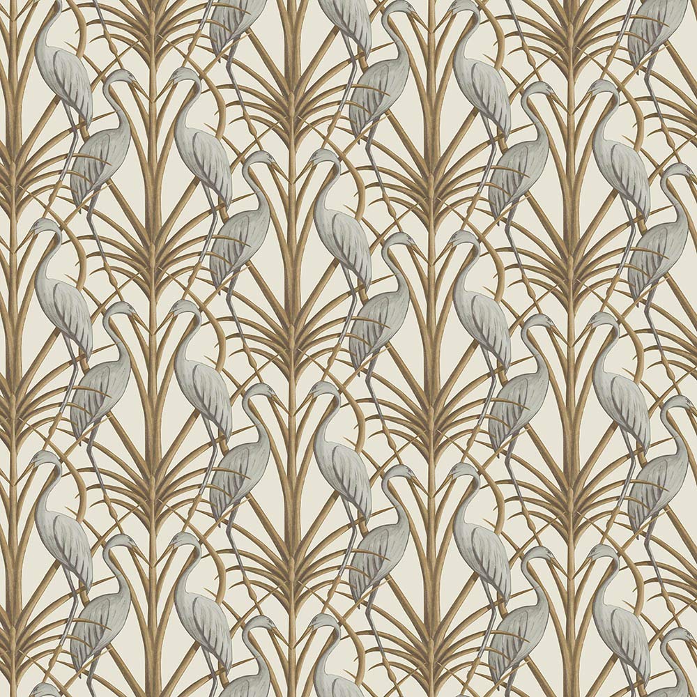 The Chateau by Angel Strawbridge Nouveau Heron Wallpaper - 1 x 10 Meter Roll - Cream