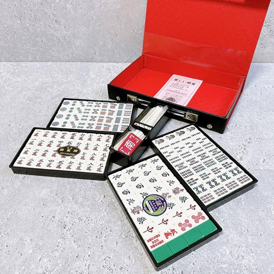 背緑 麻雀牌 日本政府証紙 日本製 トランプ類証紙 麻雀牌 昭和