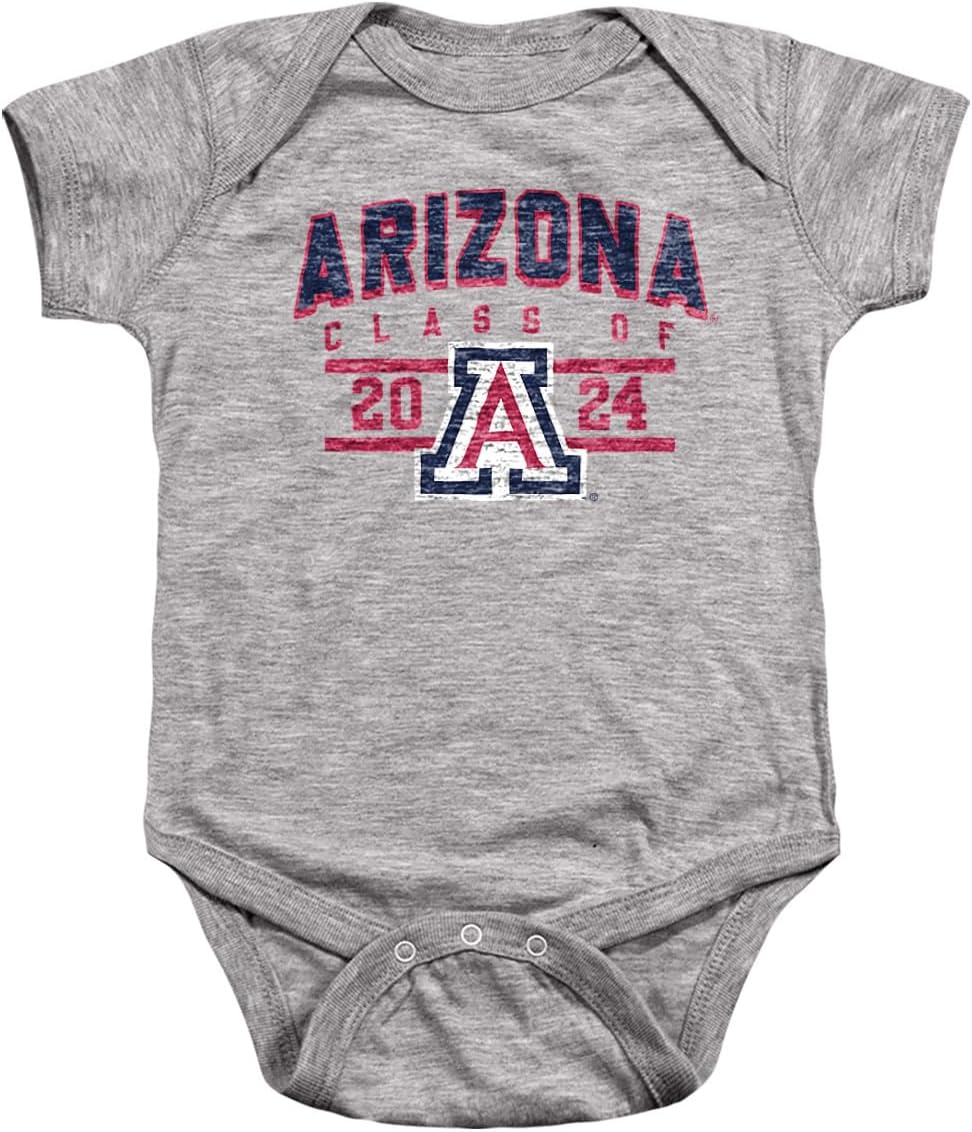 LOGOVISION University of Arizona School Graduation Class of Year Unisex Infant Snap Suit for Baby