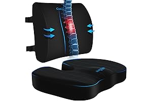 Lumbar Support Pillow with Adjustable Strap