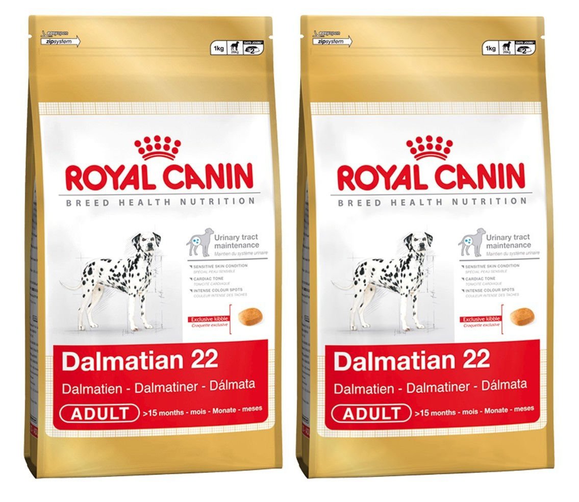 2 x 12kg Royal Canin Dalmatian 22 Dry Adult Dog Food