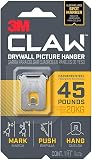 3M CLAW Strong Durable Drywall Picture Hanger (45 LB) – view 1