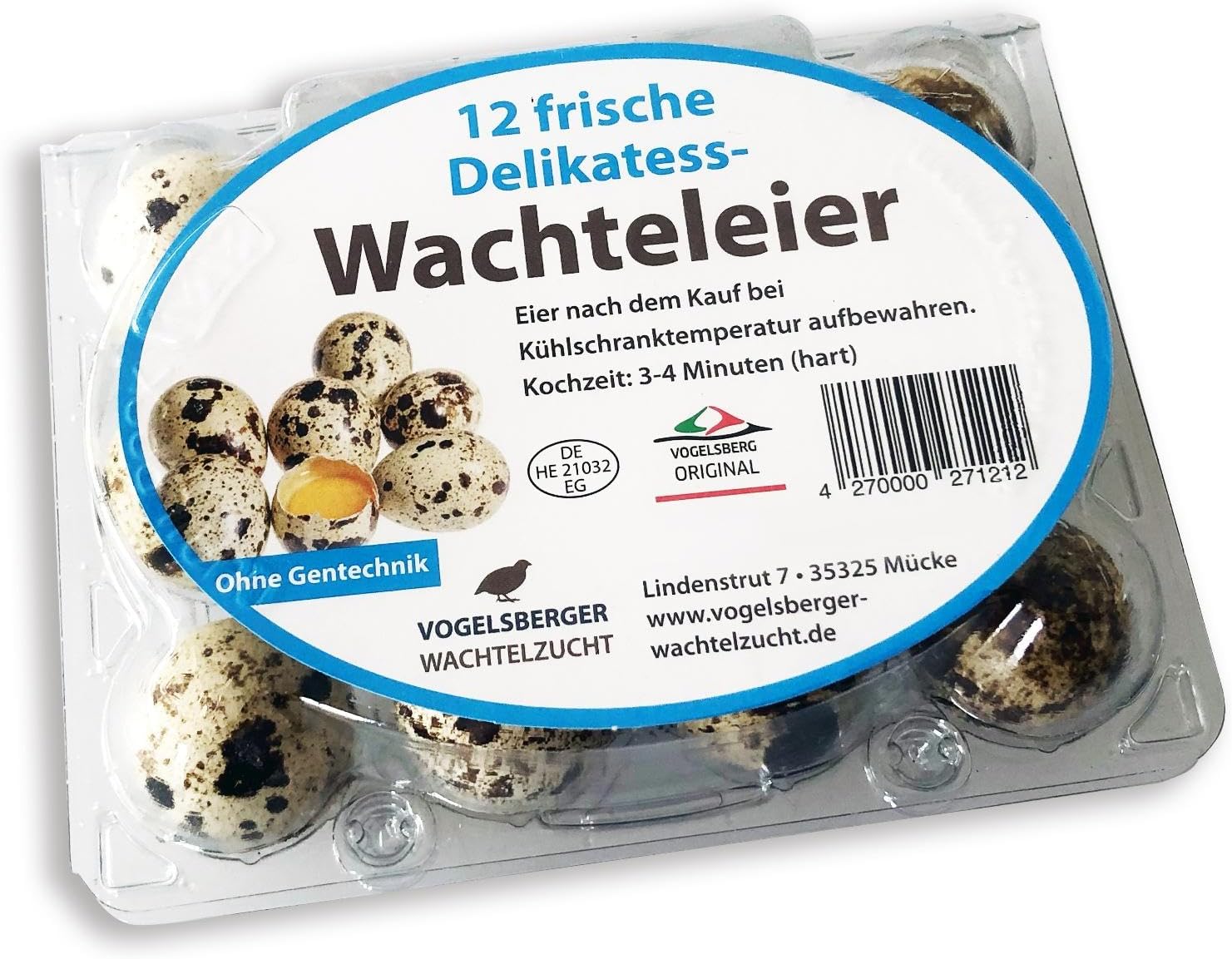 Delikatess Quail Eggs Pack of 12