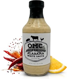 Alabama White BBQ Sauce - 16 oz - Creamy & Tangy Southern White Sauce