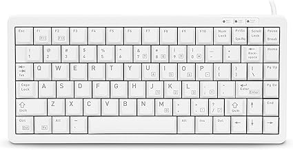 ML 4100 Ultraslim Keyboard- Light Gray - US 83 Key Layout. USB & PS/2 (G84-4100LCAUS-0)