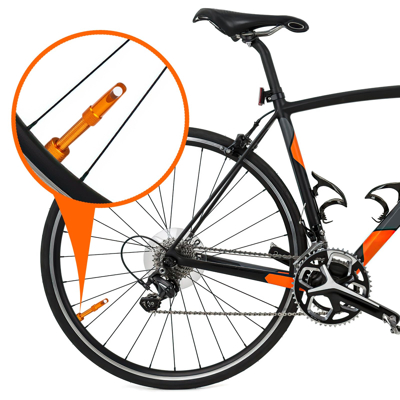 Estrai Anima Valvola Presta Gigante Per Bici – Tubeless Strada/MTB/Ghiaia – Peso 3g