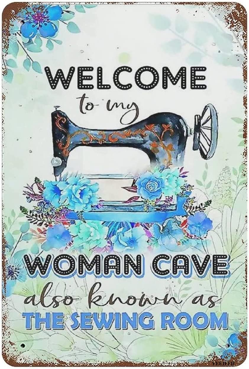 YEEIFFD 5D Vintage Diamond Painting Sewing Machine Blue Flower Art Diamond Painting Decor Gift Diamond Painting Kits Home Art Decor 12x16 inch