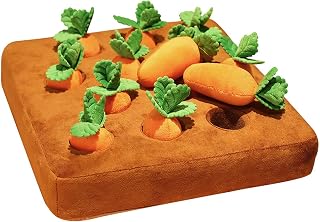 pelúcia cenoura para cães, gatos, jogo interativo para cães, brinquedos interativos para cães, mastigar vegetais, interação com animais estimação, usado para forragem animais, treinamento cheirar, eliminar o tédio