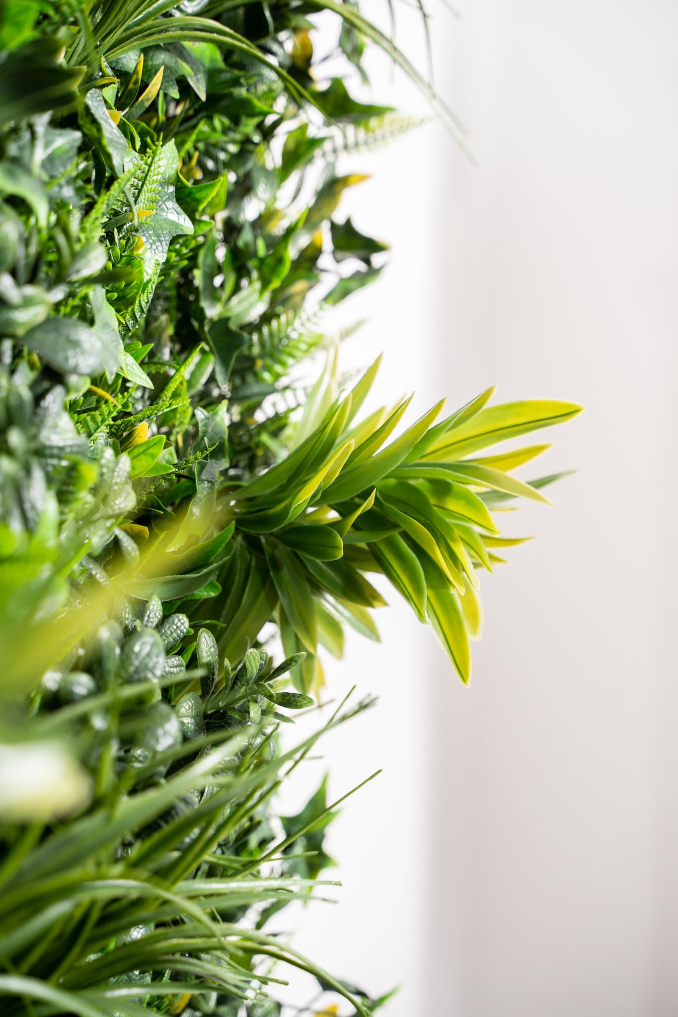 XONE Siepe Artificiale Jungle 100x100cm | Siepe Finta Foglie Giungla | Edera Sintetica Verde Ringhiera