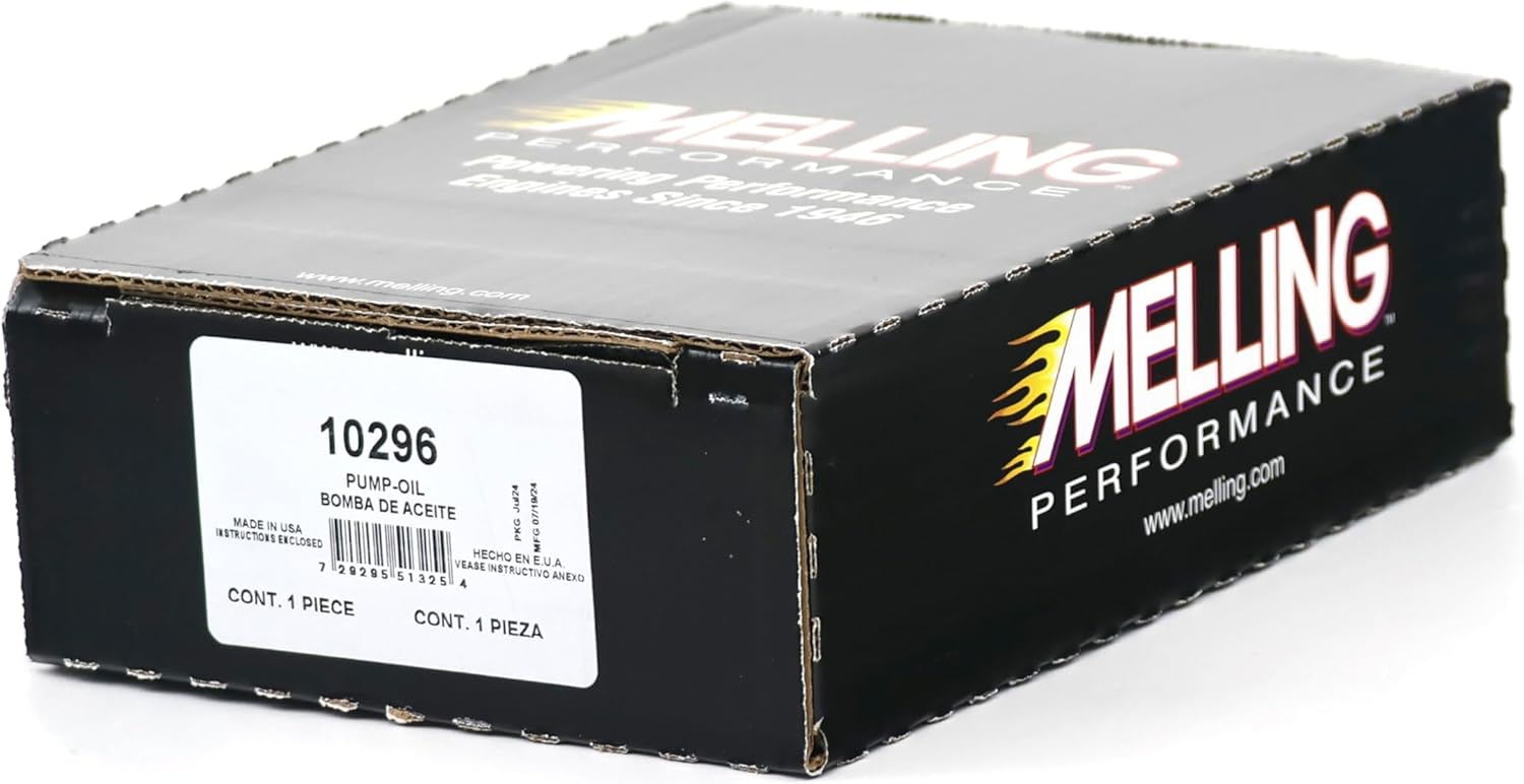Melling 10296 High Volume Oil Pump with LS Gasket Install Kit -Fits Gen III/IV LS 4.8 5.3 5.7 6.0 6.2 LS1 LS2 LS6 LS3 LQ4 LQ9 LR4 LM7 L59 LS4