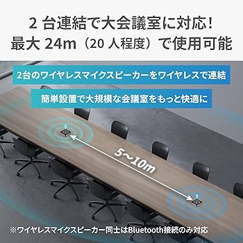Amazon.co.jp: MAXHUB 会議用 マイクスピーカー Bluetooth (大