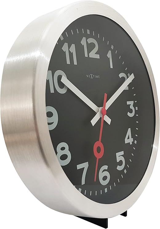 NEXTIME Station Clock for Wall or Table