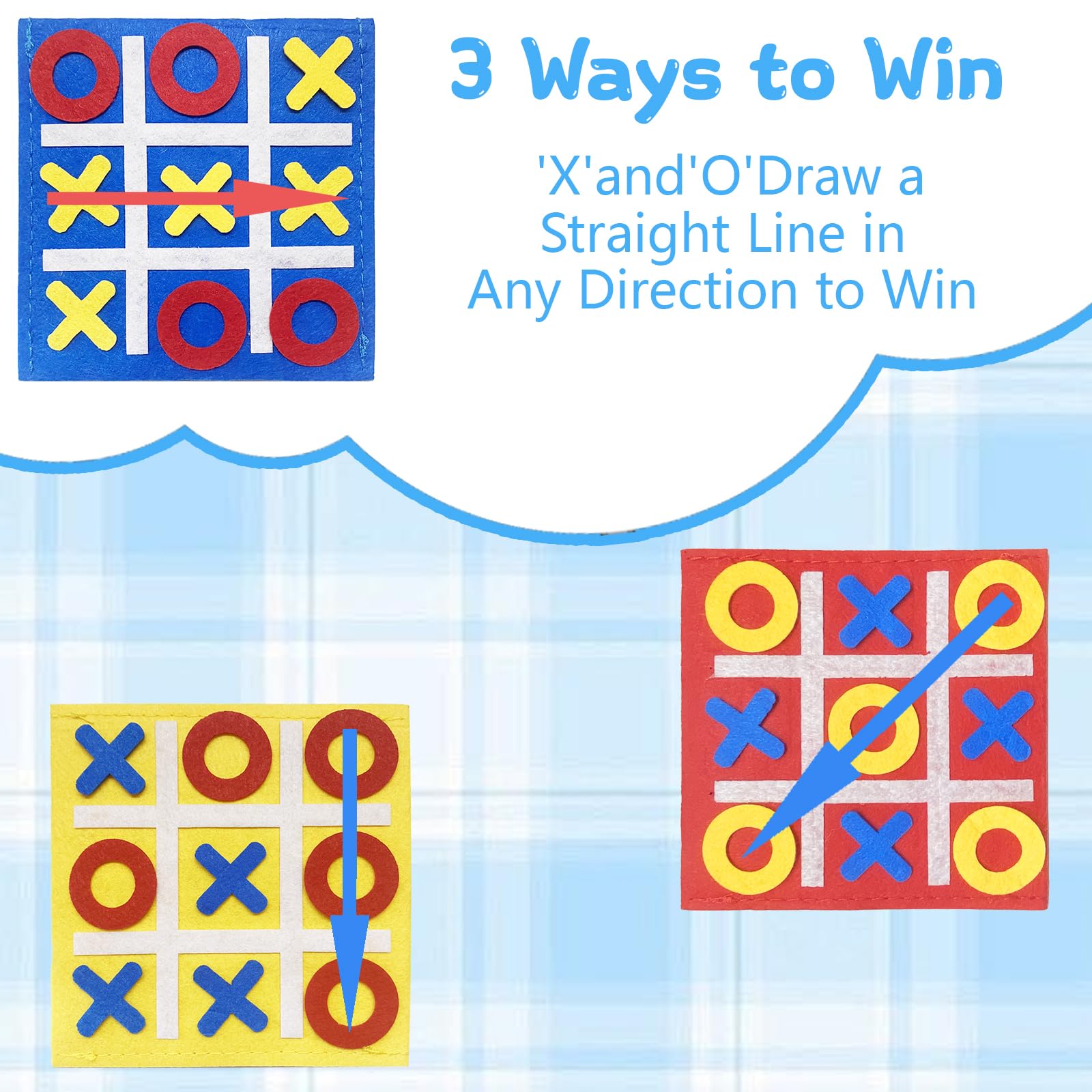 xinrongda Tic-TACS-Toe Gioco da tavolo interattivo per genitori